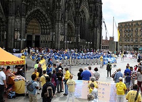 Image for article Marche et rassemblement du Falun Gong à Cologne