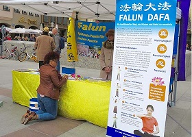 Image for article Manifestations du Falun Gong en Allemagne et en France