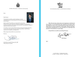 Image for article Les dirigeants canadiens envoient leurs félicitations pour le début de la nouvelle saison de Shen Yun