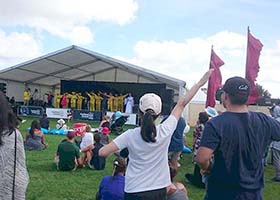 Image for article Auckland, Nouvelle-Zélande : Le Falun Dafa bien accueilli au Festival culturel international