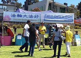 Image for article Melbourne : Les Australiens découvrent le Falun Dafa à l'occasion d'activités communautaires