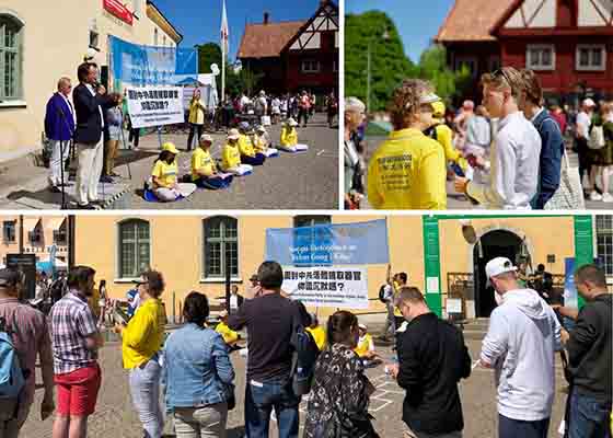Image for article Suède : Éveiller les consciences à propos du Falun Gong lors de la « Semaine des politiciens »