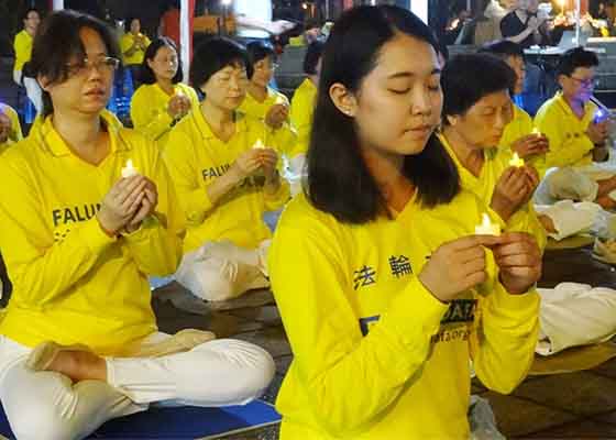 Image for article Pingtung, Kaohsung et Chiayi, Taïwan : Veillées aux chandelles et rassemblement marquent le vingtième anniversaire de la dénonciation de la persécution