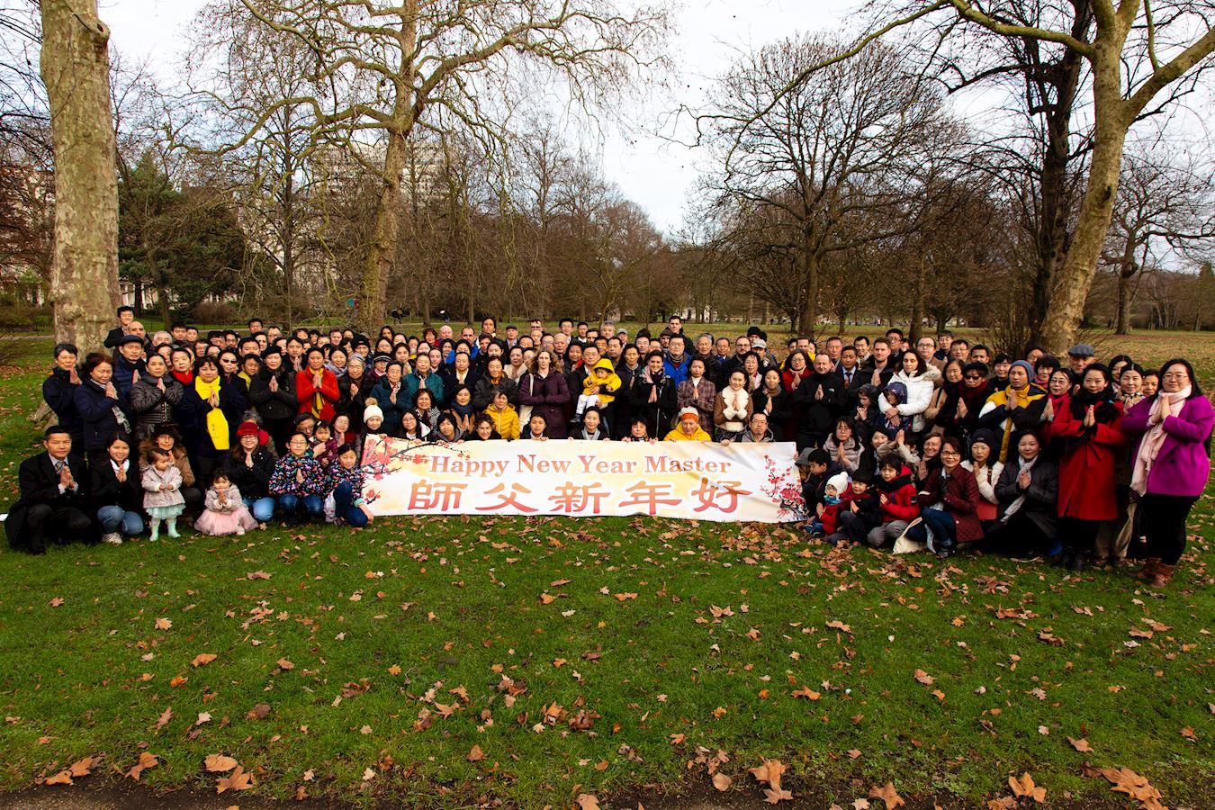 Image for article Londres, Royaume-Uni : Les pratiquants britanniques expriment leur reconnaissance au Falun Dafa