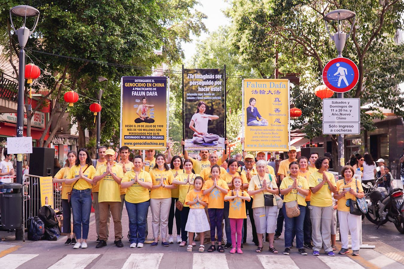Image for article Argentine : Faire connaître le Falun Gong dans le quartier chinois à l'occasion du Nouvel An chinois