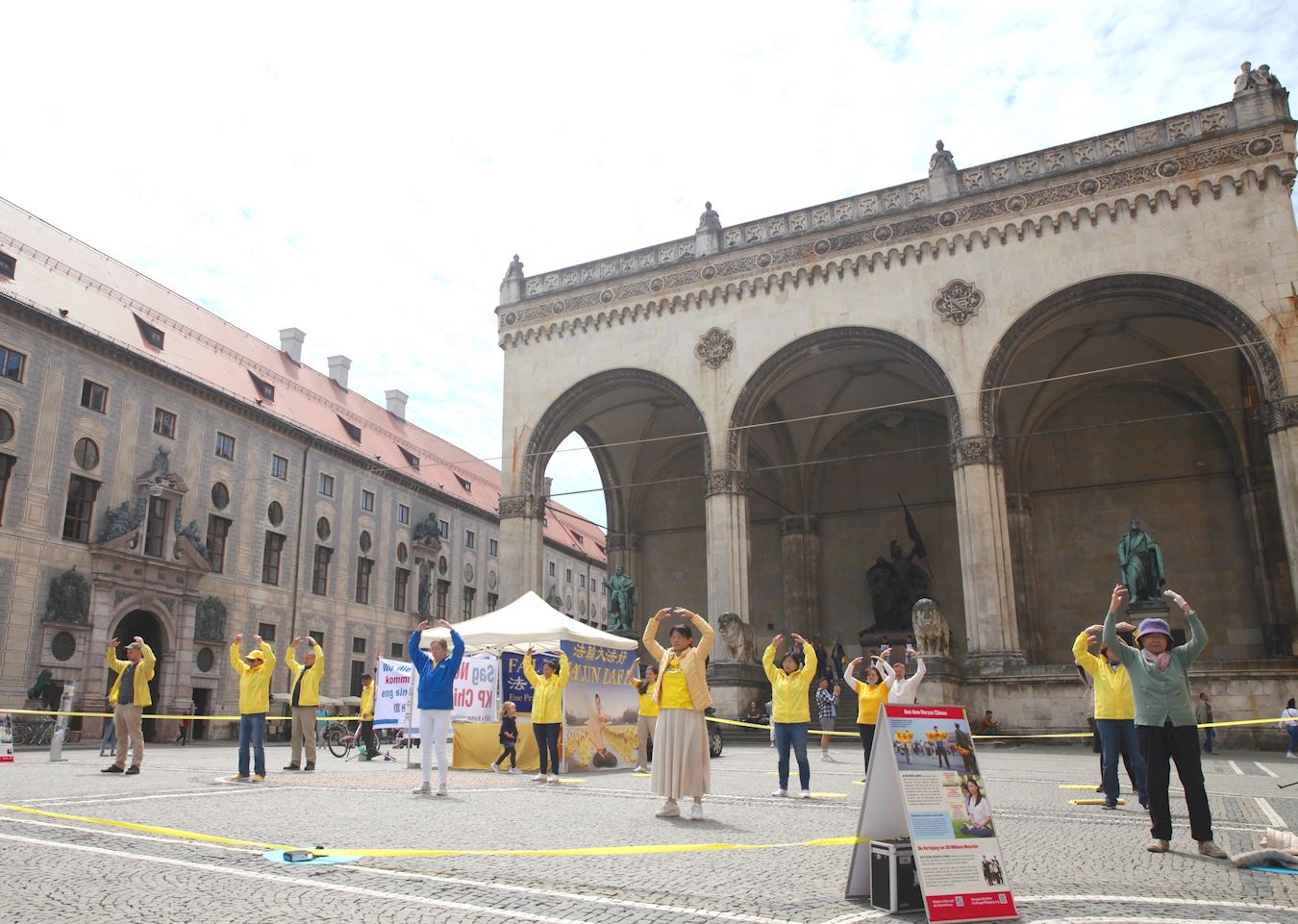 Image for article Finlande : Des activités de plein air à Helsinki obtiennent du soutien pour le Falun Gong