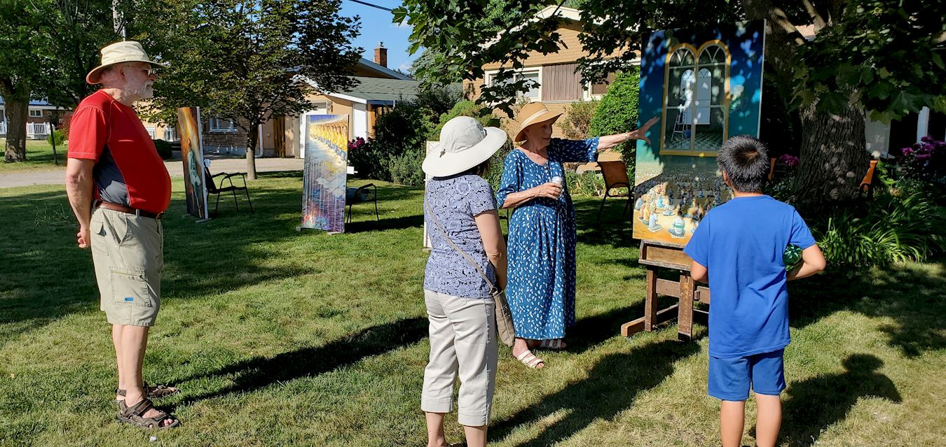 Image for article Une artiste d'Ottawa : Les histoires derrière la peinture