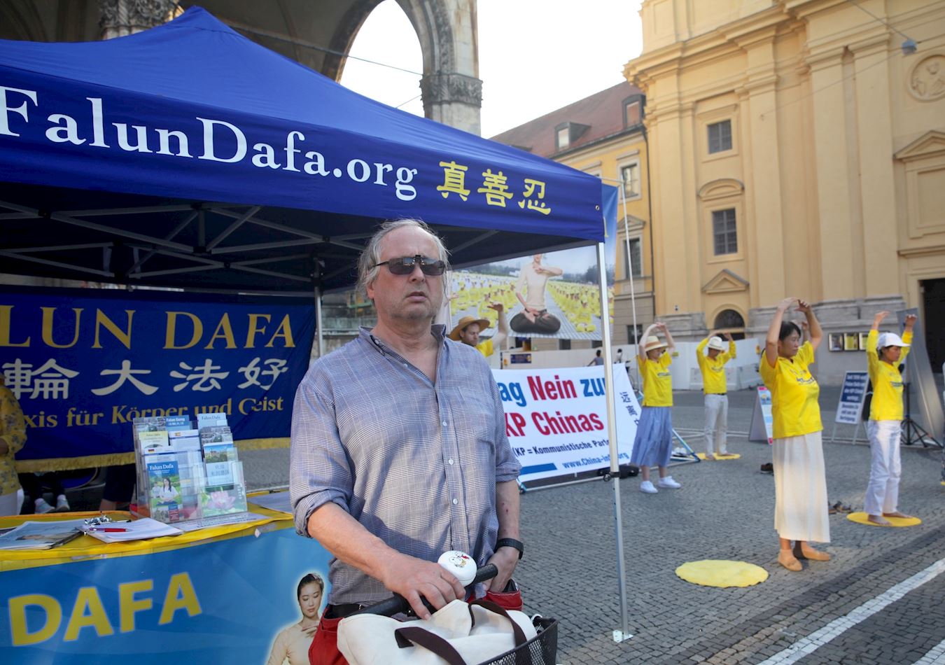 Image for article Allemagne : Les gens condamnent les crimes du PCC dans sa persécution du Falun Gong