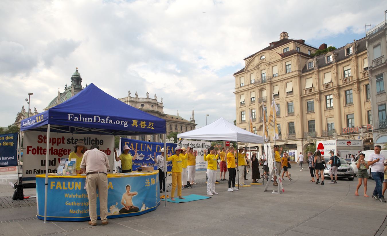 Image for article Munich : Des activités d’une semaine éveillent les consciences à propos de la persécution du Falun Gong