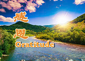 Image for article Un jeune homme remercie le fondateur du Falun Gong des larmes dans les yeux