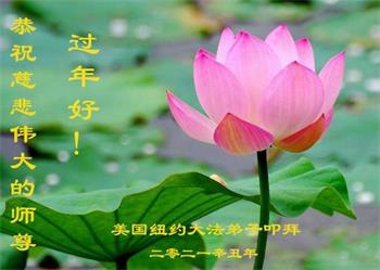 Image for article Des pratiquants de Falun Dafa au Canada souhaitent à Maître Li Hongzhi un bon Nouvel An chinois (10 vœux)