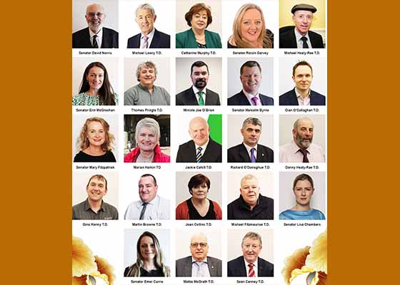 Image for article Irlande : 23 sénateurs et députés adressent leurs félicitations pour la Journée mondiale du Falun Dafa et condamnent la persécution en cours