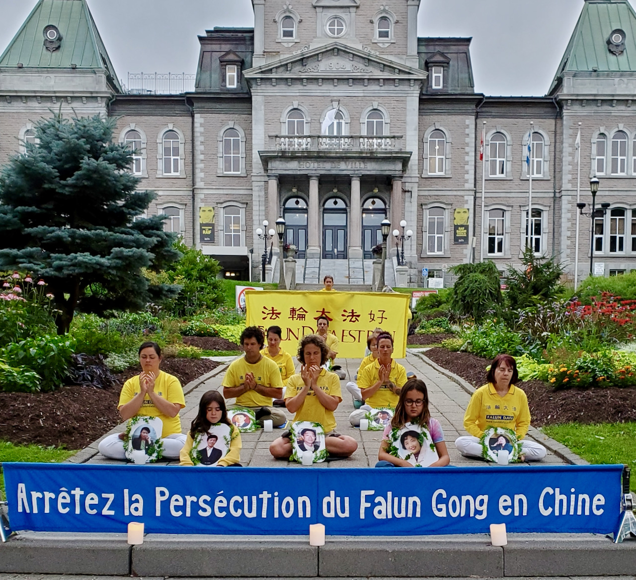 Image for article Des habitants de Sherbrooke sont touchés par le principe du Falun Dafa et apportent leur soutien aux victimes de la répression en Chine
