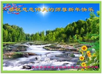 Image for article Les pratiquants de Falun Dafa de Tianjin en Chine souhaitent respectueusement au vénérable Maître Li Hongzhi un bon Nouvel An chinois ! (22 vœux)