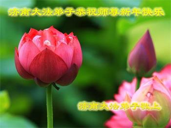 Image for article Les pratiquants de Falun Dafa de la ville de Jinan souhaitent respectueusement au vénérable Maître Li Hongzhi un bon Nouvel An chinois ! (27 vœux)