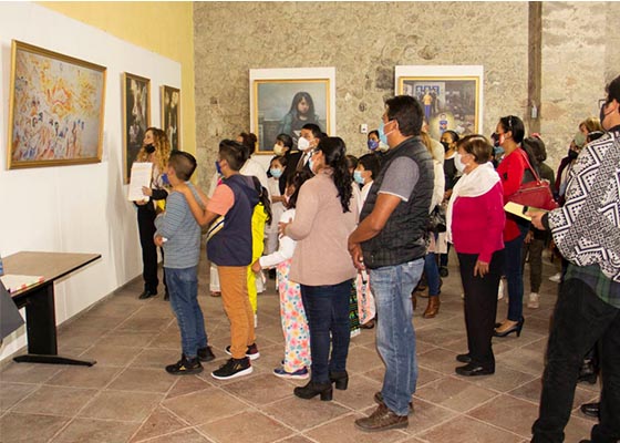 Image for article Mexique : Une exposition de peinture chaleureusement accueillie à San Pedro Cholula et Zacatelco
