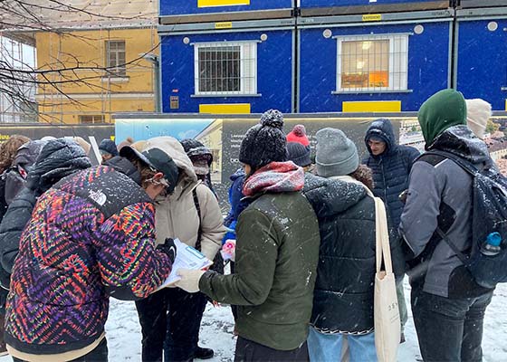 Image for article Finlande : Braver le froid de l’hiver pour sensibiliser le public à la persécution en Chine