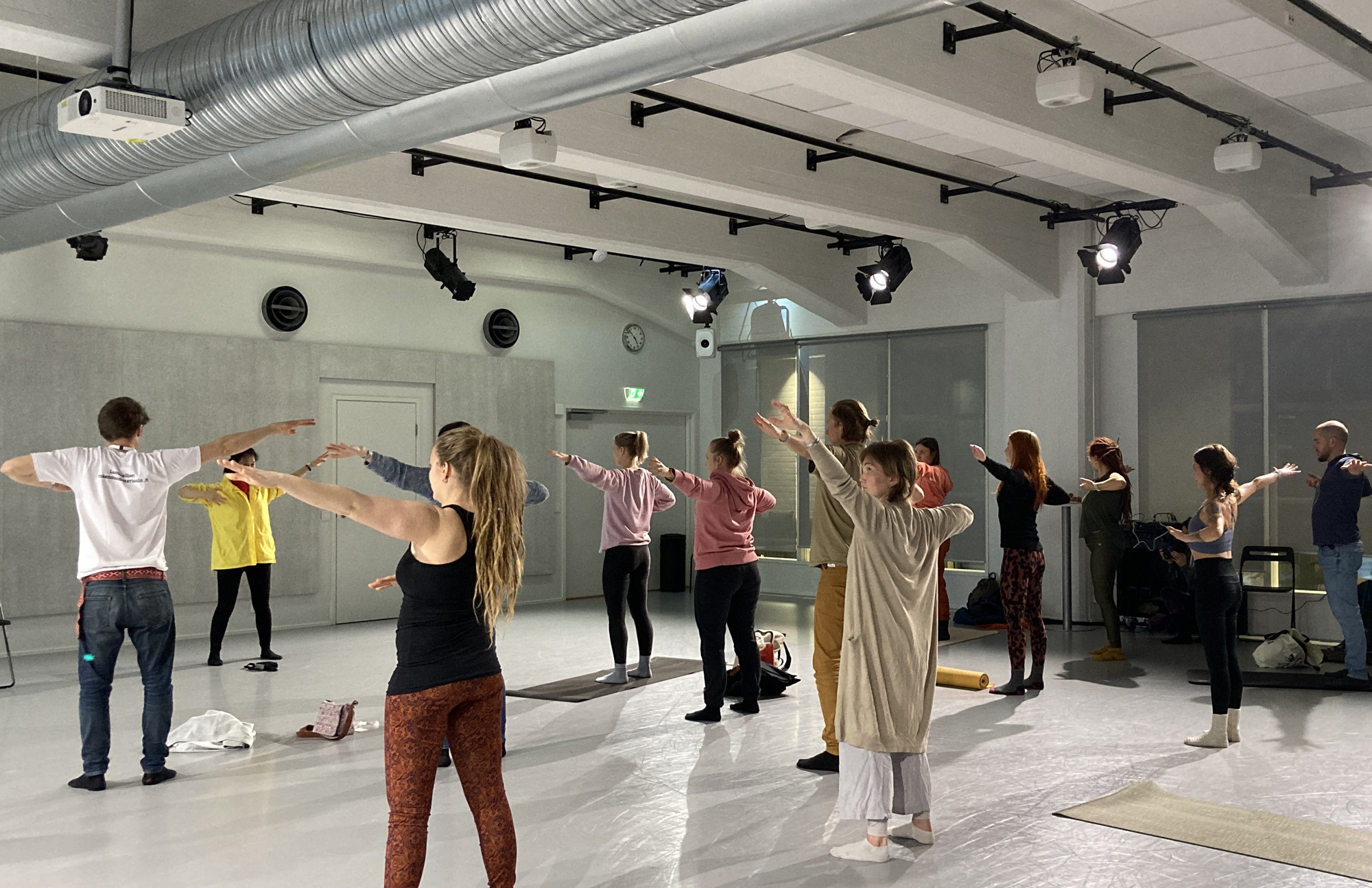 Image for article Finlande : Les visiteurs d’un festival du yoga apprennent les exercices de Falun Dafa