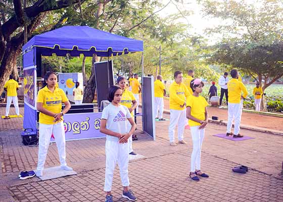 Image for article Sri Lanka : Célébrer la Journée mondiale du Falun Dafa et présenter la discipline au public