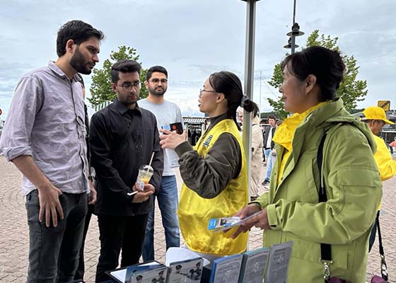 Image for article Finlande : Les habitants de Lahti demandent la fin de la persécution du Falun Gong par le régime communiste chinois