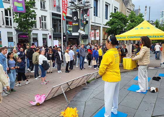 Image for article Belgique : Le Falun Dafa accueilli à Anvers