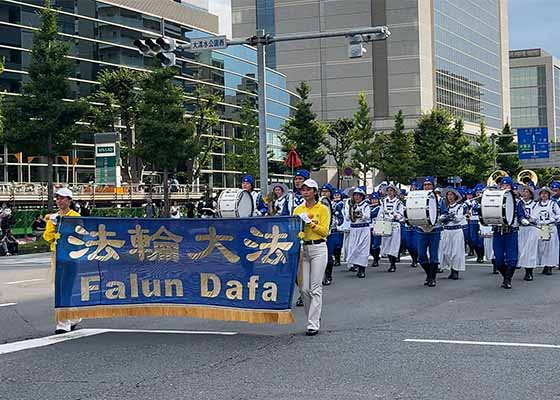 Image for article Japon : Le Tian Guo Marching Band salué lors de la célébration du Matsuri Tsukuba