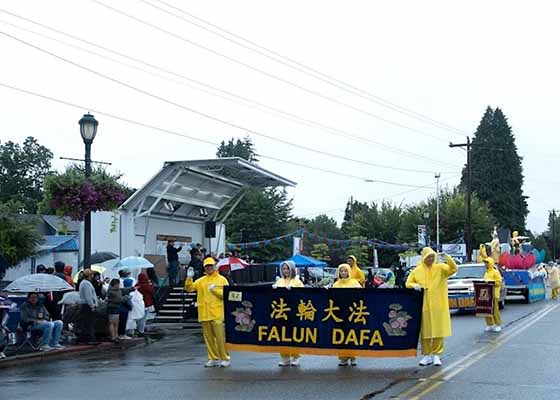 Image for article État de Washington : Le Falun Dafa salué au défilé du Jour de foire