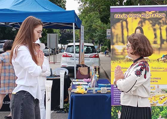 Image for article Canada : Présentation du Falun Dafa au Festival ukrainien de Toronto