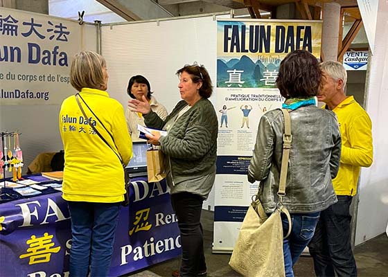 Image for article France : Le Falun Dafa présenté à l’exposition de Pontchâteau