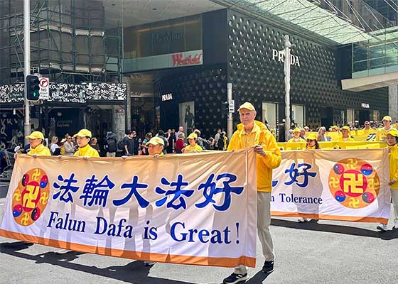 Image for article Sydney, Australie : Les résidents apprécient le défilé du Falun Dafa