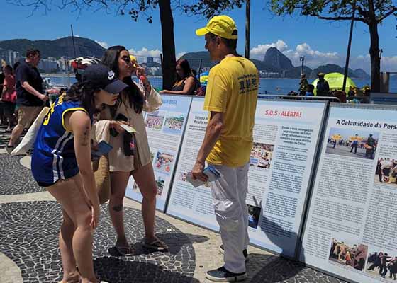 Image for article Brésil : Exposer la persécution du Falun Dafa en Chine pendant le Sommet du G20