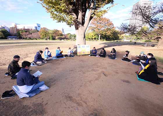 Image for article Japon : Un nouveau point de pratique des exercices dans le parc Kiba à Tokyo