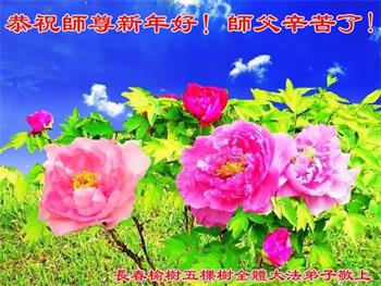 Image for article Les pratiquants de Falun Dafa de la ville de Changchun souhaitent respectueusement au vénérable Maître Li Hongzhi une Bonne et Heureuse Année ! (24 vœux)