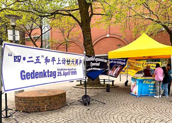 Image for article Allemagne : Des activités pacifiques pour l’anniversaire de l’Appel du 25 avril obtiennent un soutien à Munich