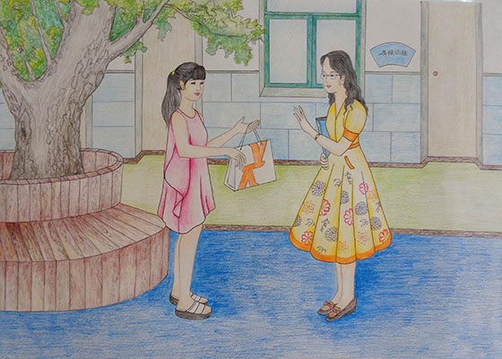 Image for article [Célébrer la Journée mondiale du Falun Dafa] « Vous êtes la meilleure enseignante »