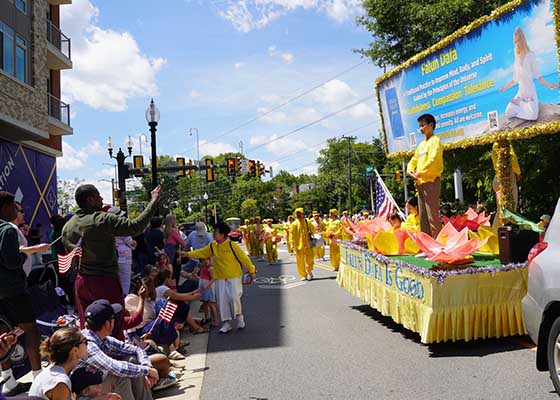 Image for article Washington, DC : Le Falun Dafa bienvenu dans les défilés du Memorial Day