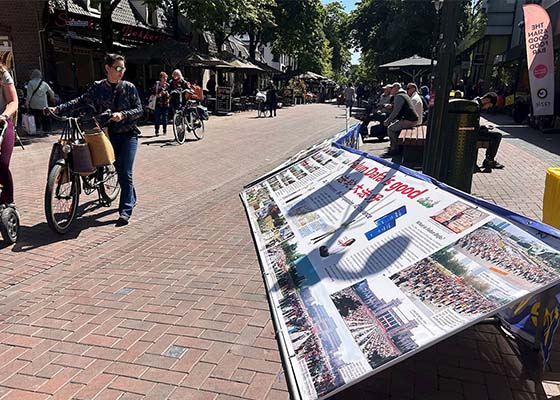 Image for article Pays-Bas : Journée d’information sur le Falun Dafa à Hilversum