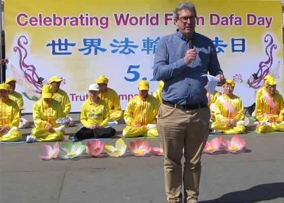 Image for article Europe : Les élus commémorent la Journée mondiale du Falun Dafa (1<SUP>re</SUP> partie)
