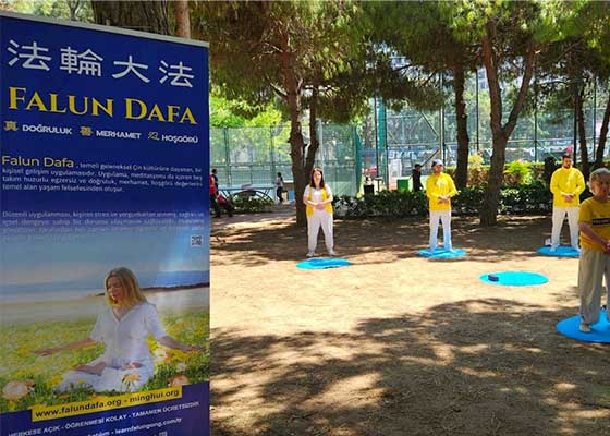 Image for article Istanbul, Turquie : Présentation du Falun Dafa lors d’un festival