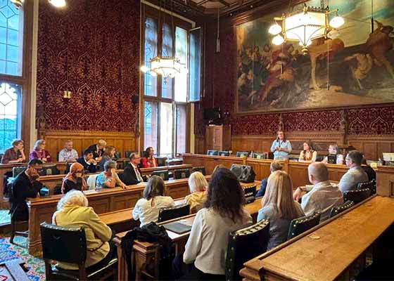 Image for article Londres, Royaume-Uni : Forum au sein des Chambres du Parlement sur la répression transnationale du PCC