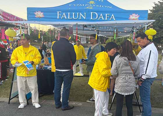 Image for article Australie : Présentation du Falun Dafa lors d’une activité communautaire locale