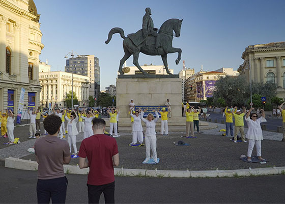 Image for article Roumanie : Soutien du public pour mettre fin à vingt-six ans de persécution en Chine