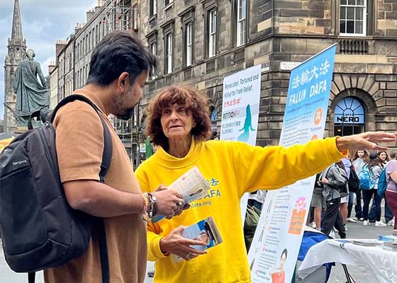 Image for article Édimbourg, Écosse : Les pratiquants appellent à mettre fin à des décennies de persécution en Chine