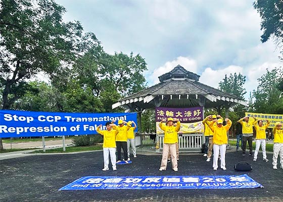 Image for article Edmonton, Canada : S’opposer à des décennies de persécution du Falun Dafa par le PCC