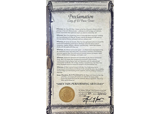 Image for article Texas, États-Unis : « Fiers de soutenir Shen Yun Performing Arts »