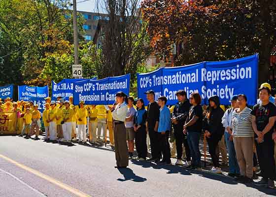 Image for article Toronto, Canada : Un rassemblement condamne la persécution du Falun Gong