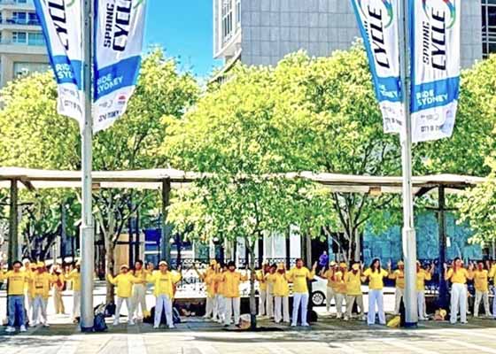 Image for article Australie : Le public fait l’éloge du Falun Dafa et encourage les pratiquants lors d’une activité à Sydney