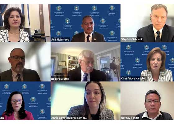 Image for article L’audience de l’USCIRF condamne la persécution du Falun Gong et d’autres systèmes de croyances par le PCC