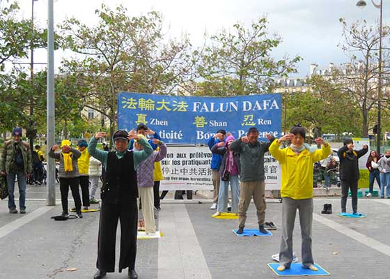 Image for article Paris, France : Un appel à mettre fin à la persécution perpétrée par le régime chinois