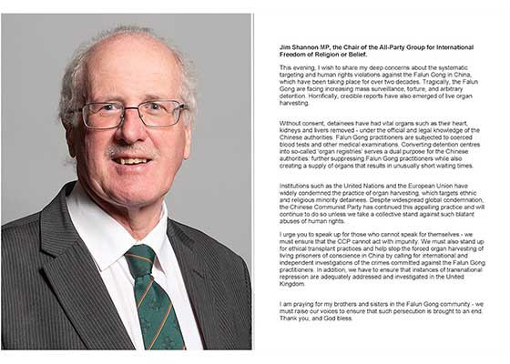 Image for article Royaume-Uni : Des députés expriment leur soutien au Falun Gong lors de la Journée des droits de l’homme